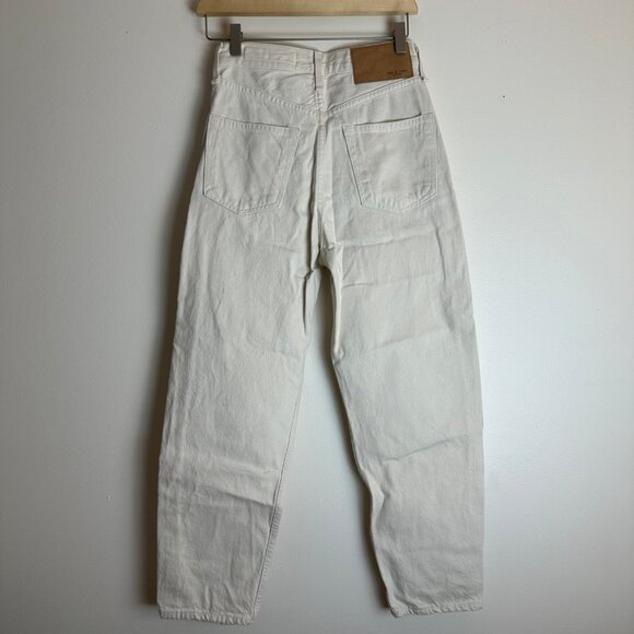 Rag & Bone 90s High-Rise Straight Leg Organic Denim Jeans - Shell - Picture 3 of 8